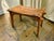 Mid-Century Modern Vintage Stool in Natural Leather and Wood by M. Hayat & Bros., 1960s For Sale - Image 3 of 11