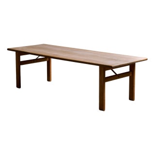 GE290 Oak Coffee Table by Hans J. Wegner for Getama, 1950s For Sale
