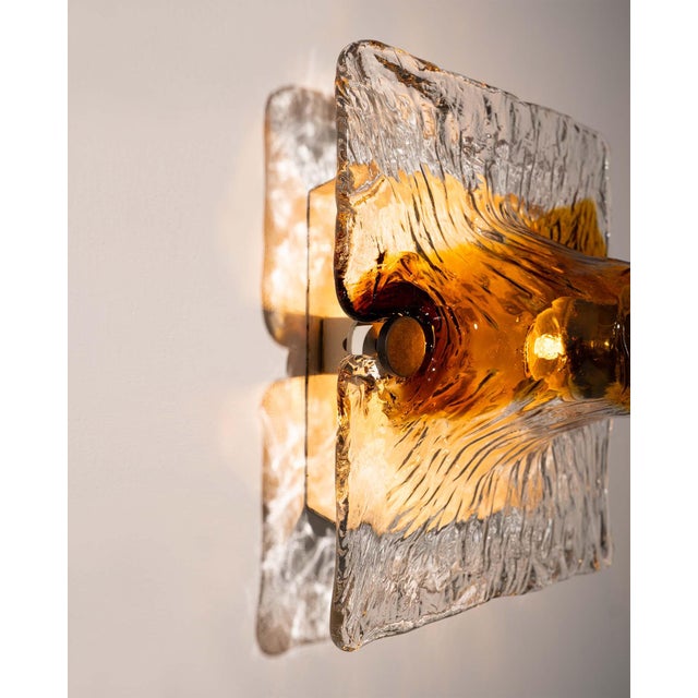 Small Wall Lamp by Toni Zuccheri for Venini, Italy, 1960s For Sale - Image 11 of 13