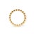 Early 21st Century Tiffany & Co. 18k Yellow Gold Comfort-Fit Shank Ball Ziegfeld Beaded Band Ring, Size 5 For Sale - Image 5 of 8