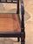 19th Century Regency Ebonized Armchair With Painted Back Panel For Sale - Image 6 of 14
