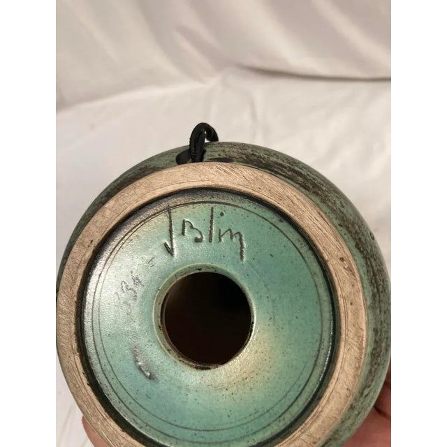 1950s Ceramic Lamp by Jacques Lin, 1950 For Sale - Image 5 of 7