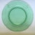 1930's Duncan Miller "Puritan "Green Glass Platter For Sale - Image 13 of 13