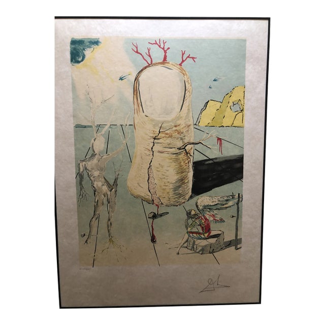 Salvador Dali "The Thumb" Vision of the Angel of Cap Creus For Sale