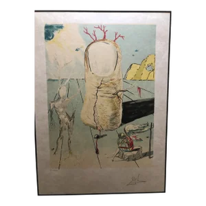Salvador Dali "The Thumb" Vision of the Angel of Cap Creus