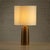 Ceramic Hares Fur Glaze Table Lamp by Palshus, Denmark, 1960s For Sale - Image 7 of 8