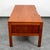 Mid Century Danish Modern Desk Floating 4 Drawer Teak Executive File Large MCM For Sale - Image 9 of 12