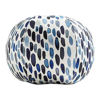 The House of Scalamandré Jamboree Sphere Pillow, Blues For Sale