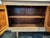 Wood French Four Door Cerused Oak and Brass Sideboard Circa 1940s For Sale - Image 7 of 11