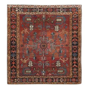 Antique Serapi Rug 3'11'' x 4'3''