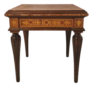 Louis XVI Style Inlaid Coffee Table, 1980s