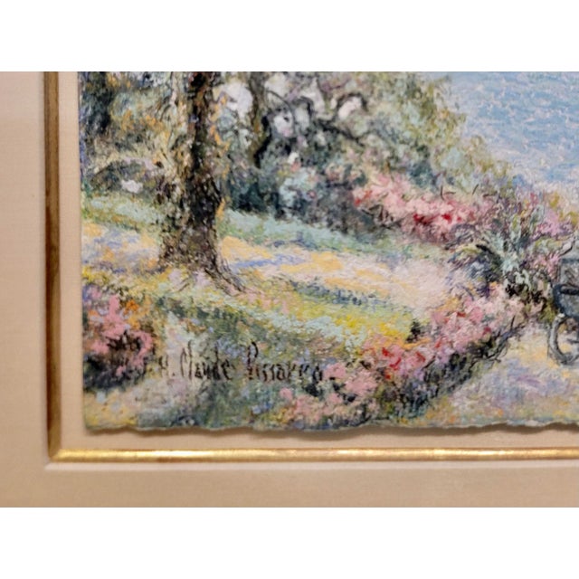 Claude Pissarro -View of Monte Carlo by the Garden of Monaco- Painting For Sale In Los Angeles - Image 6 of 10