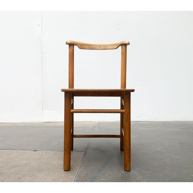 Mid-Century Modern Set of Mid-Century Wooden Chair, 1960s For Sale - Image 3 of 18