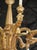 Large Early 1900s Painted and Gilded Wooden Chandelier From Italy, 72.5 X 49 In For Sale - Image 17 of 18