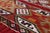 1900 - 1909 Antique Kurdish Rug Gold Red Striped Geometric Pattern For Sale - Image 5 of 8