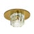 Pair of Mid-Century Hexagonal Shade Glass Flush Mount Chandelier by Lightolier For Sale - Image 9 of 11