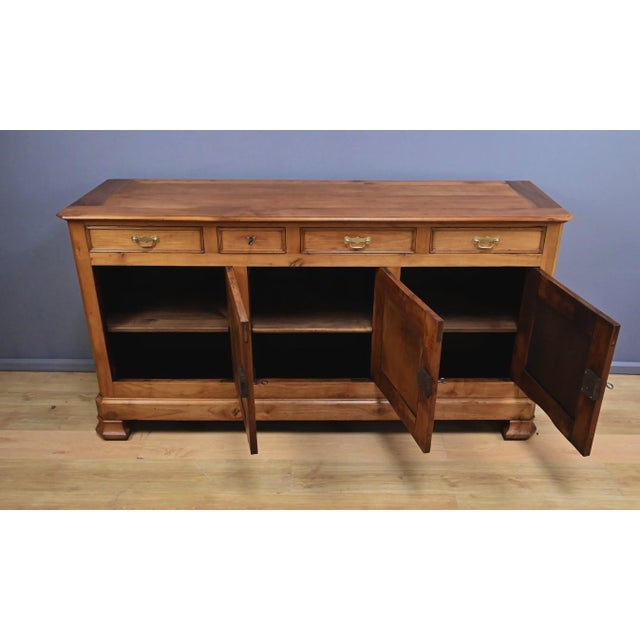 Antique Cherrywood Sideboard, 1900s For Sale - Image 4 of 18