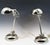 Ralph Lauren Late 20th Century Ralph Lauren Home Polished Chrome Articulated Desk Lamps - a Pair For Sale - Image 4 of 4