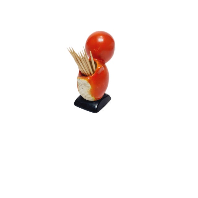 Art Deco Figurative Toothpick from Chodzież Pottery, Poland, 1930s For Sale - Image 4 of 15