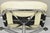 Vintage Directional Mid Century Modern Tubular Aluminum Base Swivel Ottoman For Sale - Image 12 of 12