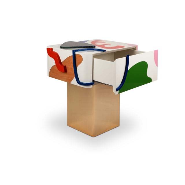 Fauves Bedside Tables by Malabar, Set of 2 For Sale - Image 14 of 16