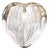 Crystal Sculpture of Heart Supported by Hands by Tony Morgan for Daum, 1970s For Sale