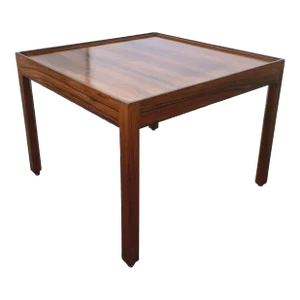 Mid Century Square Rosewood Coffee Table