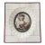 Antique miniature portrait in beautiful frame with gold-tone liner // original antique art // portrait of a female // collectible artwork For Sale
