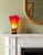 Murano Sunburst of Colors Art Glass Fazzoletto Vase For Sale - Image 17 of 18