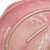 1950s MCM California Pottery Chips & Dip Tray Pink Banana Leaf by Valley Vista For Sale - Image 5 of 5