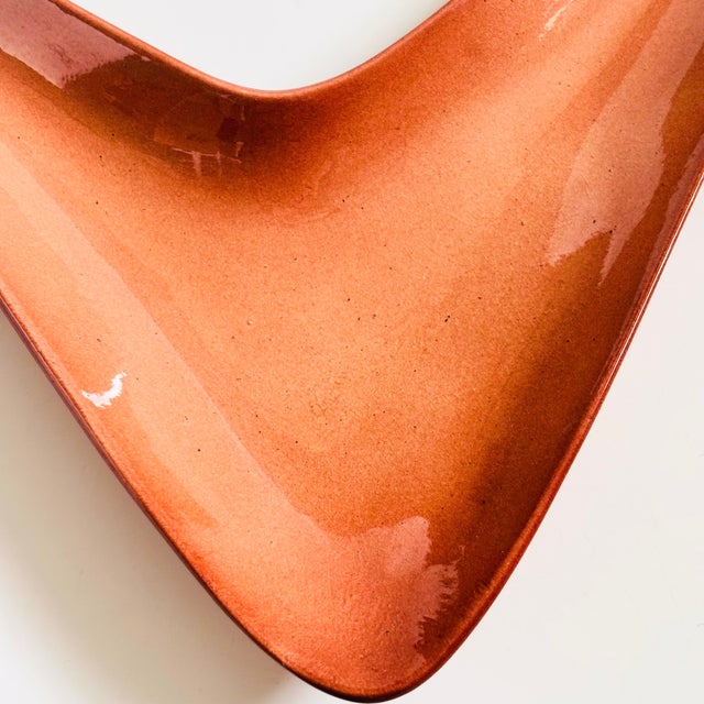 Ceramic MCM Ceramic Boomerang Tray For Sale - Image 7 of 10