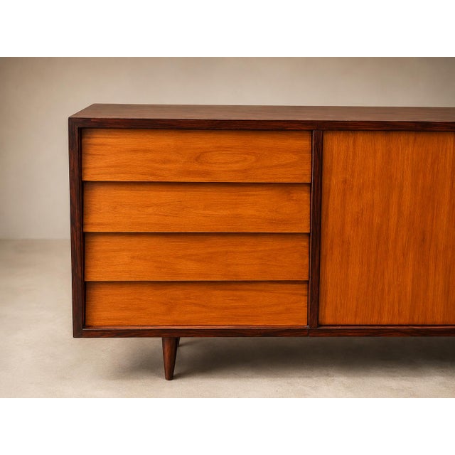 Brazilian Modern Credenza in Rosewood & Pau Marfim, Attributed to Martin Eisler, 1950s For Sale - Image 10 of 18