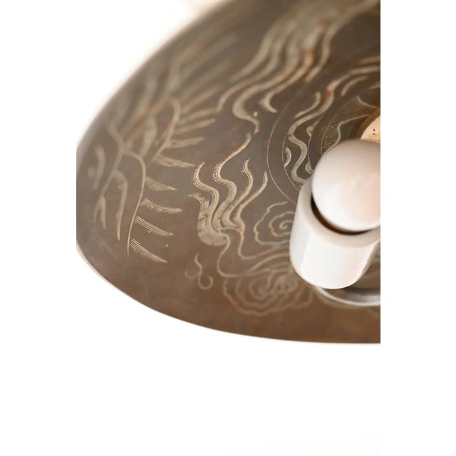 Bertil Brisborg for Nordiska Kompaniet Style Bass Table Lamp For Sale - Image 9 of 11