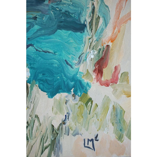 2010s "Picnic" Abstract Acrylic Painting by Laurie MacMillan, Framed For Sale - Image 5 of 6