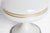 1970s Vintage Space Age Table Lamp in Glass and Steel, Italy, 1970s For Sale - Image 5 of 6