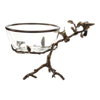 Wildwood Hummingbirds On Branch Bowl For Sale