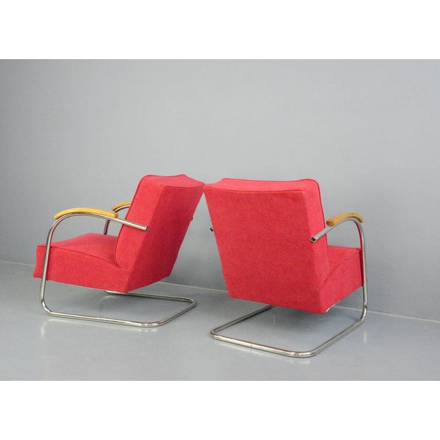 Vintage Bauhaus Lounge Chair by Mucke Melder, 1930s For Sale - Image 11 of 13