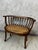 Vintage Cane Armchair, 1940s For Sale - Image 3 of 12