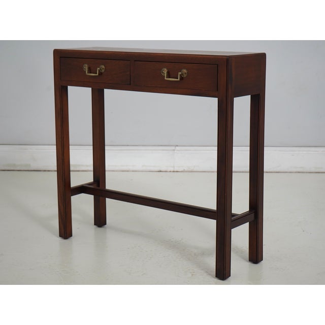 Age: Approx: 30 Years Old Details: Mahogany Dovetailed Drawer Construction Quality Construction Nice Inlay Work Throughout...