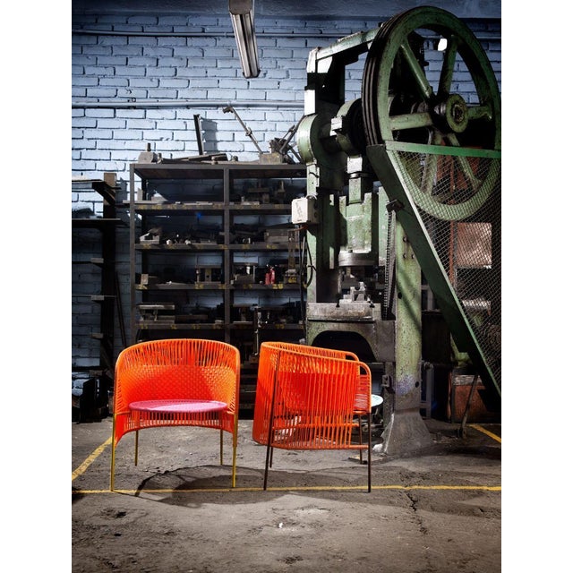 Green Caribe Lounge Chairs by Sebastian Herkner, Set of 4 For Sale - Image 10 of 18