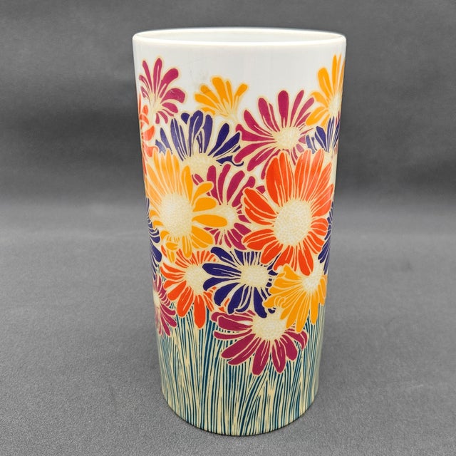 Mid-Century Modern Porcelain Vase by Rosamunde Nairac for Rosenthal, 1960s For Sale - Image 3 of 6
