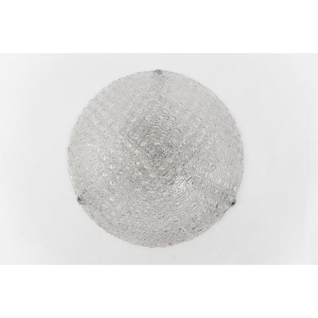 Large Glass Rings Flush Mount by Kaiser Leuchten, Germany, 1960s For Sale - Image 16 of 16