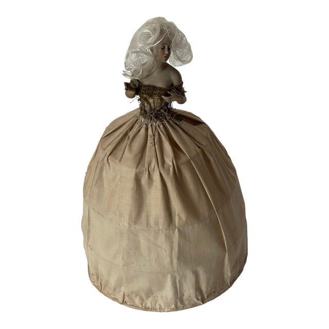 Antique Victorian Doll Lamp Shade For Sale