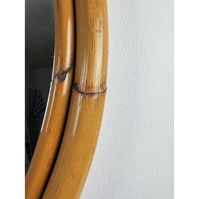 Porthole Style Mirror, Italy, 1960s For Sale - Image 6 of 7