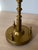 Brass 1930s Machine Age Modernist Hand Made Lathe Turned Brass Candlesticks - a Pair For Sale - Image 8 of 10