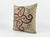 This beautiful 18'' x 18'' hand-embroidered Suzani pillow cover was made from authentic Uzbek cotton fabric. The intricate...