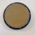 1990s Vintage Hand-Thrown Studio Pottery Cobalt Blue Botanical Stoneware Bowl For Sale - Image 5 of 8