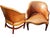 1980s Exquisite Pair of Vintage Barrel Chairs by Esteemed St. Timothy Furniture. For Sale - Image 4 of 10