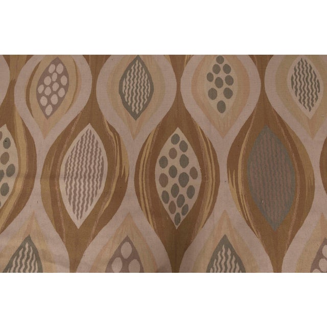 Modern Swedish Flat-Weave Wool Rug Inspired by “Karnfrukt” by Barbro Nilsson by Doris Leslie Blau. Size: 13'9" × 17'1"...