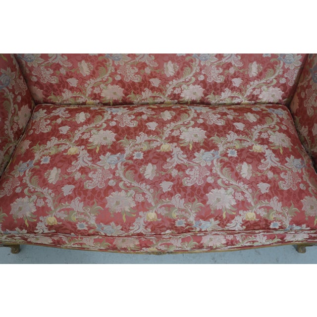 Meyer Gunther Louis XVI Giltwood Settee Loveseat For Sale - Image 10 of 18